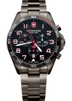 Швейцарские наручные мужские часы Victorinox Swiss Army 241890. Коллекция Fieldforce Chrono  фото, kupilegko.ru