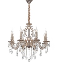 Подвесная люстра Lucia Tucci Barletta 1730.8 Coffe Gold  фото, kupilegko.ru