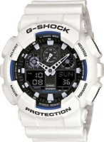Японские наручные мужские часы Casio GA-100B-7A. Коллекция G-Shock  фото, kupilegko.ru
