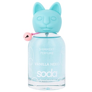 Женская туалетная вода, парфюм SODA Vanilla Neko Shimmery Perfume #goodluckbabe 130700689 LT  фото, kupilegko.ru