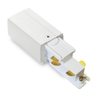 Питание левый Ideal Lux Link Trimless Main Connector Left WH Dali 246529  фото, kupilegko.ru