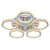 Потолочная светодиодная люстра Profit Light 8046/5 CHR  фото, kupilegko.ru