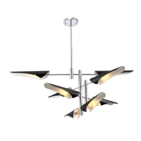 Подвесная люстра Crystal Lux Rafael SP8 Chrome  фото, kupilegko.ru