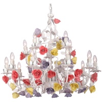 Подвесная люстра Lucia Tucci Fiori Di Rose 185.10.5  фото, kupilegko.ru