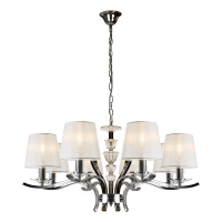 Подвесная люстра iLamp Omega RM5231/8CR  фото, kupilegko.ru