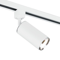 Трековый светильник Elektrostandard Svit GU10 белый/хром MRL 1013 a048165  фото, kupilegko.ru