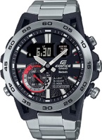 Смарт-часы, Японские наручные мужские часы Casio ECB-40D-1A. Коллекция Edifice  фото, kupilegko.ru