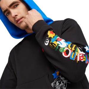 Толстовка худи PUMA TRASH TALK Hoodie 1 Black PM622067 361650 SP  фото, kupilegko.ru