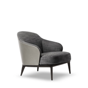 Leslie Stone Grey Кресло Minotti  фото, kupilegko.ru