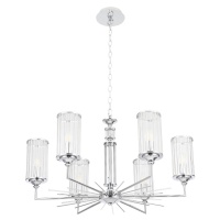 Подвесная люстра Crystal Lux Gloria SP6 Chrome  фото, kupilegko.ru