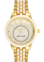 fashion наручные женские часы Anne Klein 3924WTGB. Коллекция Metals  фото, kupilegko.ru