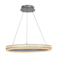 Подвесная светодиодная люстра Profit Light 6040/1 WHT  фото, kupilegko.ru