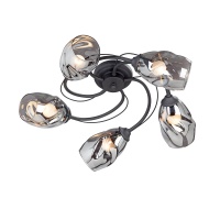 Потолочная люстра Vitaluce V4937-1/5PL  фото, kupilegko.ru