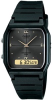 Японские наручные мужские часы Casio AW-48HE-1A. Коллекция Ana-Digi  фото, kupilegko.ru