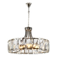 Подвесная люстра iLamp Panorama P2550-7 NIC  фото, kupilegko.ru