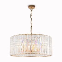Подвесная люстра Maytoni Facet MOD094PL-08G  фото, kupilegko.ru