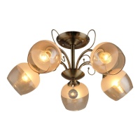 Потолочная люстра IMEX MD.0562-5-S AB  фото, kupilegko.ru