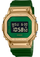 Японские наручные мужские часы Casio GM-5600CL-3. Коллекция G-Shock  фото, kupilegko.ru