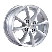 Литые колесные диски SKAD (СКАД) Каллисто 6x14 4x114.3 ET38 D67.1 Серебристый черный с переходом (арт.0260316)  фото, kupilegko.ru