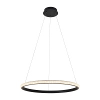 Подвесная светодиодная люстра Gerhort G61333/1BK  фото, kupilegko.ru