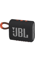 Колонка портативная  JBL GO 3, черно-оранжевая  фото, kupilegko.ru