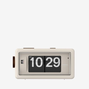 AL-30 Beige AM/PM Часы настольные с будильником Twemco  фото, kupilegko.ru