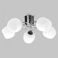 Потолочная люстра IMEX MD.3618-5-S-CH+BK  фото, kupilegko.ru