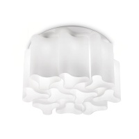 Потолочная люстра Ideal Lux Compo PL10 Bianco 125510  фото, kupilegko.ru