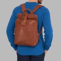 Кожаный рюкзак мужской Dr.Koffer B402784-248-05 25289 DK  фото, kupilegko.ru