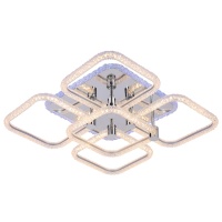 Потолочная светодиодная люстра Profit Light 8049/4+1 CHR  фото, kupilegko.ru