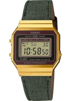 Японские наручные мужские часы Casio A700WEGL-3A. Коллекция Vintage  фото, kupilegko.ru