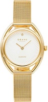 fashion наручные женские часы Obaku V286LXGIMG. Коллекция Diamond  фото, kupilegko.ru