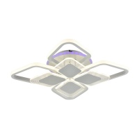 Потолочная светодиодная люстра Profit Light 5893/4+4B WHT  фото, kupilegko.ru