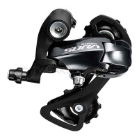 Переключатель задний, RD-R3000, SORA, 9 ск., 11 - 32, SS, подвод - прямой, SHIMANO (черный, ARDR3000SS) Shimano  фото, kupilegko.ru