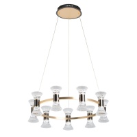 Подвесная светодиодная люстра De Markt 551012709  фото, kupilegko.ru