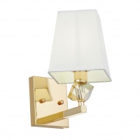 Бра, светильник настенный накладной Lumina Deco LDW 1249-1 GD+WT  фото, kupilegko.ru