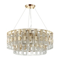 Подвесная люстра Odeon Light Hall Buckle 4989/12  фото, kupilegko.ru