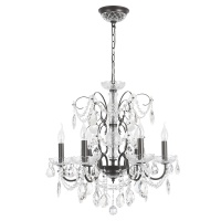 Подвесная люстра Crystal Lux Odelis SP6 Brown  фото, kupilegko.ru