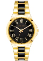 fashion наручные женские часы Anne Klein 3922BKGB. Коллекция Metals  фото, kupilegko.ru