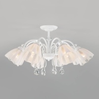 Потолочная люстра Eurosvet Floranse 30155/8 белый  фото, kupilegko.ru