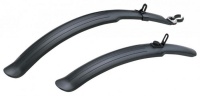 Крылья, комплект, SW-668F/R, 26"-28", Sunny Wheel, RFESW668F001, (черный) Sunnywheel  фото, kupilegko.ru