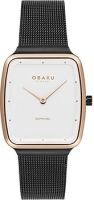 fashion наручные мужские часы Obaku V267LXMIMB. Коллекция Ultra Slim  фото, kupilegko.ru