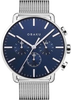 fashion наручные мужские часы Obaku V232GCCLMC. Коллекция Mesh  фото, kupilegko.ru