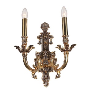 Бра, светильник настенный накладной Lucia Tucci Firenze W1781.2 Antique Gold  фото, kupilegko.ru