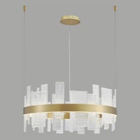 Подвесная светодиодная люстра Wertmark WE460.01.303  фото, kupilegko.ru