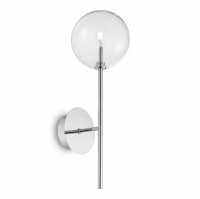 Бра, светильник настенный накладной Ideal Lux Equinoxe AP1 Cromo  фото, kupilegko.ru