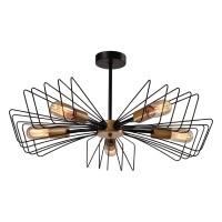 Потолочная люстра Lussole Loft Durham LSP-8796  фото, kupilegko.ru