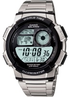 Японские наручные мужские часы Casio AE-1000WD-1A. Коллекция Digital  фото, kupilegko.ru