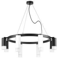 Подвесная люстра Lightstar Rullo (571018+214486-4+214437-4+202431-8) LR0188643741  фото, kupilegko.ru