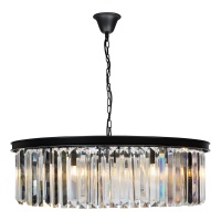 Подвесная люстра iLamp Triumph 6102-800 BK  фото, kupilegko.ru